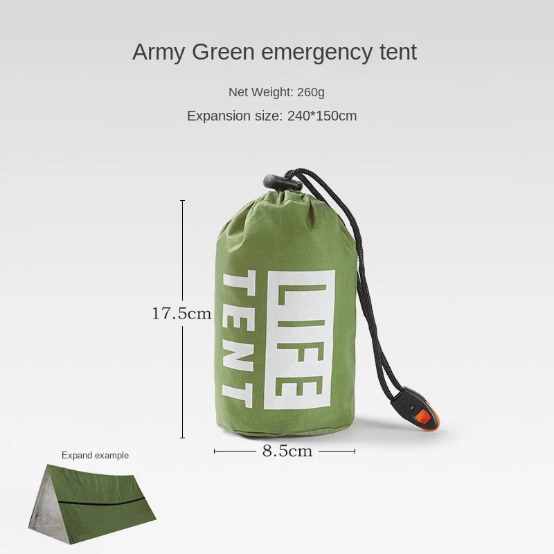 2-Person-Emergency-Shelter-Bivy-Survival-Tent-Kit-Mylar-Tube-Tent-Sleeping-Bag-Waterproof-Outdoor-SO-2013770